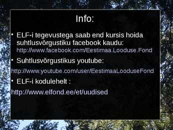 Eesti looduskaitse fond #10