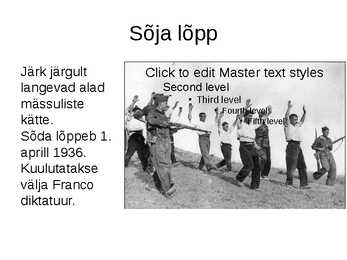 Hispaania kodusõda ppt #12