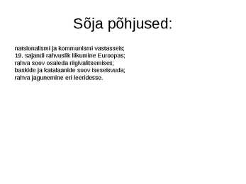 Hispaania kodusõda ppt #3