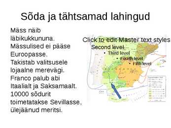 Hispaania kodusõda ppt #6