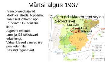 Hispaania kodusõda ppt #8