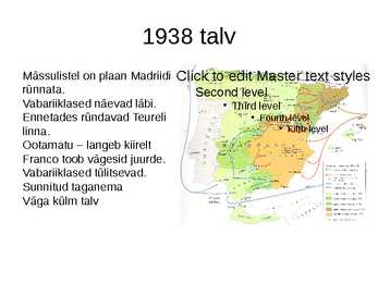 Hispaania kodusõda ppt #10