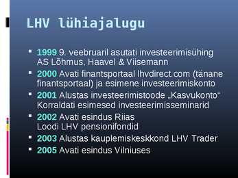 LHV pank #2