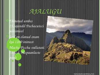 Machu Picchu #3
