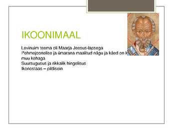 BÜTSANTSI MOSAIIGID JA SEINA MAALID-Ikoonid #10