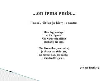 Juhan Liivi luuetused ärkamisajal #4