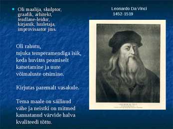Leonardo Da Vinci #3