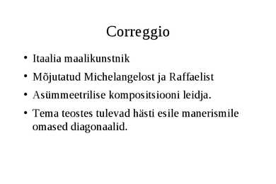 Manerism Itaalias #11