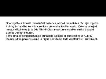 Juugendstiil kujutavas kunstis #6
