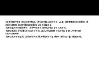 Juugendstiil kujutavas kunstis #9