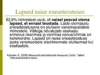 Perekonna õpetuse kursus-slaidiesitlus #104