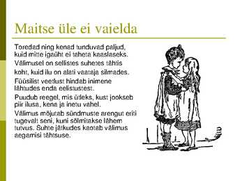 Perekonna õpetuse kursus-slaidiesitlus #118