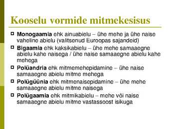 Perekonna õpetuse kursus-slaidiesitlus #20