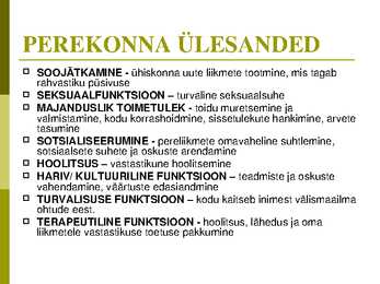 Perekonna õpetuse kursus-slaidiesitlus #26