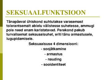 Perekonna õpetuse kursus-slaidiesitlus #28