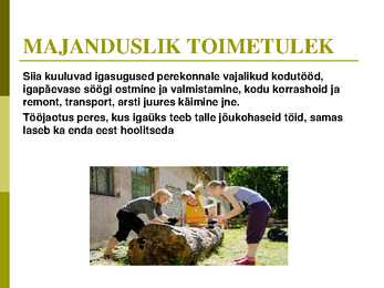 Perekonna õpetuse kursus-slaidiesitlus #29