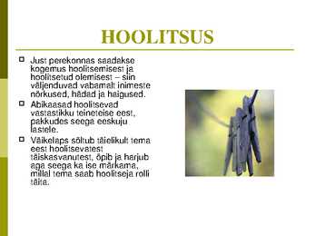 Perekonna õpetuse kursus-slaidiesitlus #32