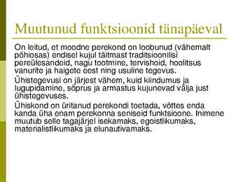 Perekonna õpetuse kursus-slaidiesitlus #36