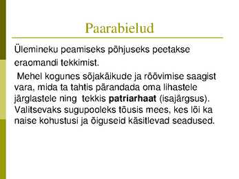 Perekonna õpetuse kursus-slaidiesitlus #49