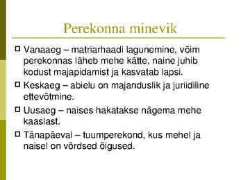 Perekonna õpetuse kursus-slaidiesitlus #56