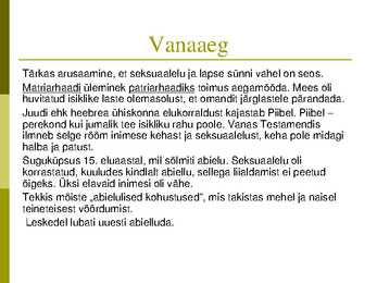 Perekonna õpetuse kursus-slaidiesitlus #57