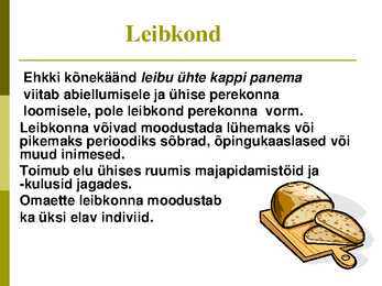 Perekonna õpetuse kursus-slaidiesitlus #7