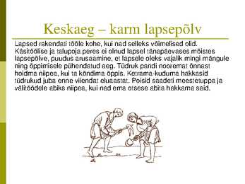 Perekonna õpetuse kursus-slaidiesitlus #70