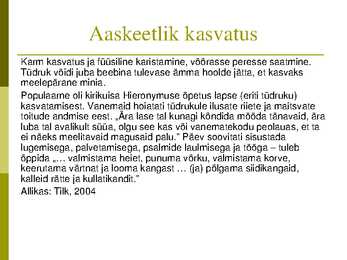 Perekonna õpetuse kursus-slaidiesitlus #72