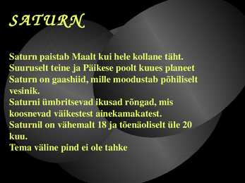 Päikesesüsteemi planeedid-Planeedid-ettekanne PowerPointil #14