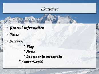 Wales powerpoint #2