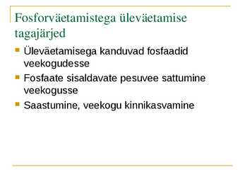 Lämmastik ja fosfor #17