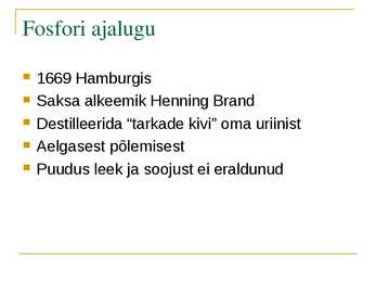 Lämmastik ja fosfor #18