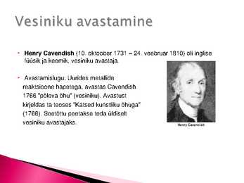 Vesiniku omadused ja saamine #2