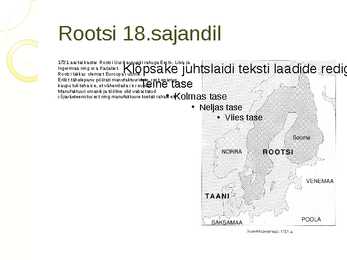 Esitlus - Skandinaaviamaad 18 sajandil-uusajal #3