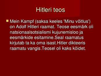 Hilteri päritolu-Hitleri sihitu noorpõlv-Hilter esimeses maailmasõjas #11