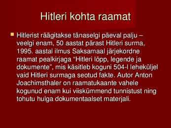 Hilteri päritolu-Hitleri sihitu noorpõlv-Hilter esimeses maailmasõjas #18