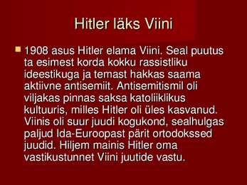 Hilteri päritolu-Hitleri sihitu noorpõlv-Hilter esimeses maailmasõjas #7