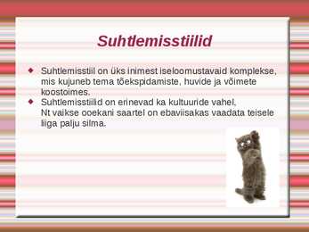 Sotsiaalne elu #6