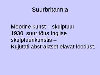 Lääne-Euroopa Kunst 1920-1940 #5
