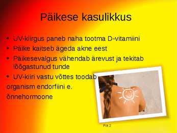 Päikesekaitse esitlus #3