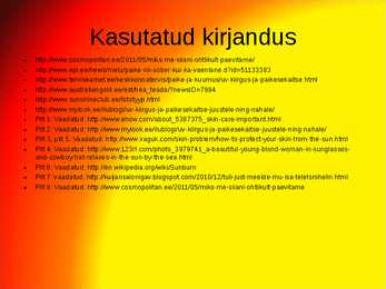 Päikesekaitse esitlus #10