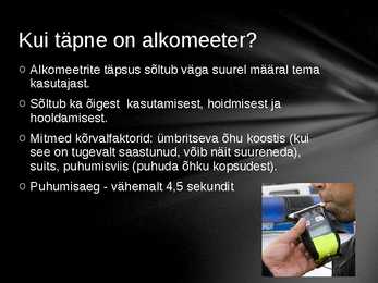 Alkomeeter #5