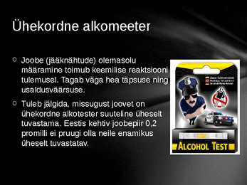 Alkomeeter #8