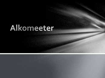 Alkomeeter