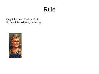 King John #4