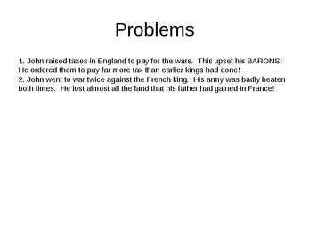 King John #5