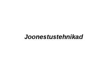 Joonestamise alused #13