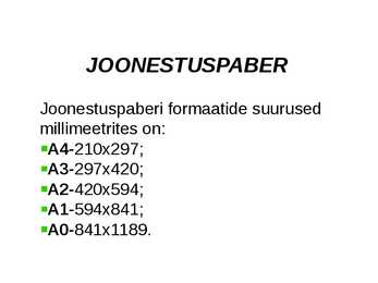 Joonestamise alused #18