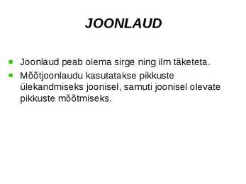 Joonestamise alused #21