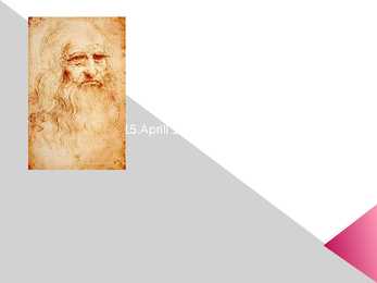 Leonardo da vinci powerponti esitlus